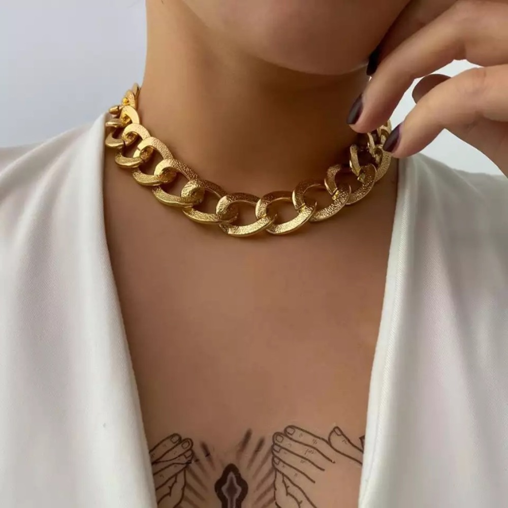 NEW 18k Gold Plated Necklace - Picture 1 of 3